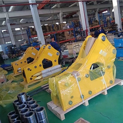 160-180 Kgf/Cm2 Excavator Hydraulic Rock Breaker Hammer SB131