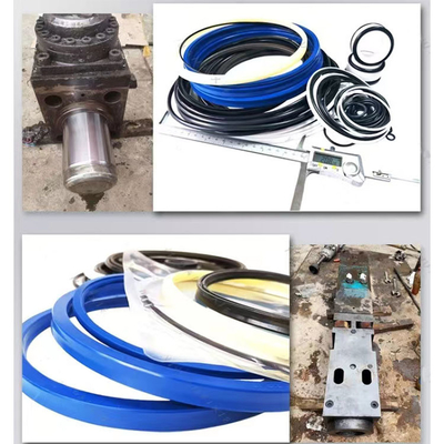 Polyurethane Breaker Seal Kit For Soosan SB40 Hydraulic Hammer Cylinder Oil Sealing