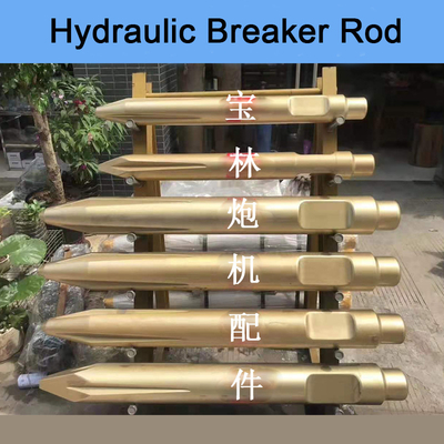 Heat Treatment Excavator Hydraulic Rock Breaker Chisel For Soosan SB40